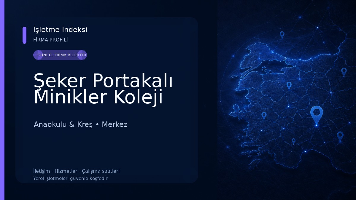 Şeker Portakalı Minikler Koleji 