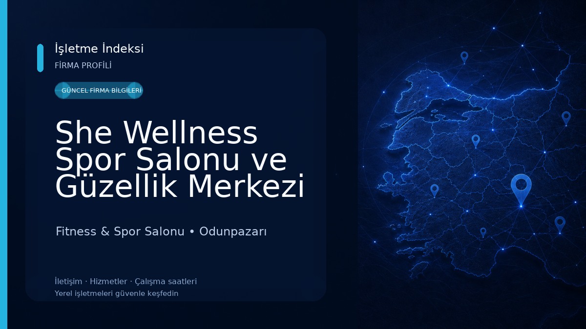 She Wellness Spor Salonu ve Güzellik Merkezi
