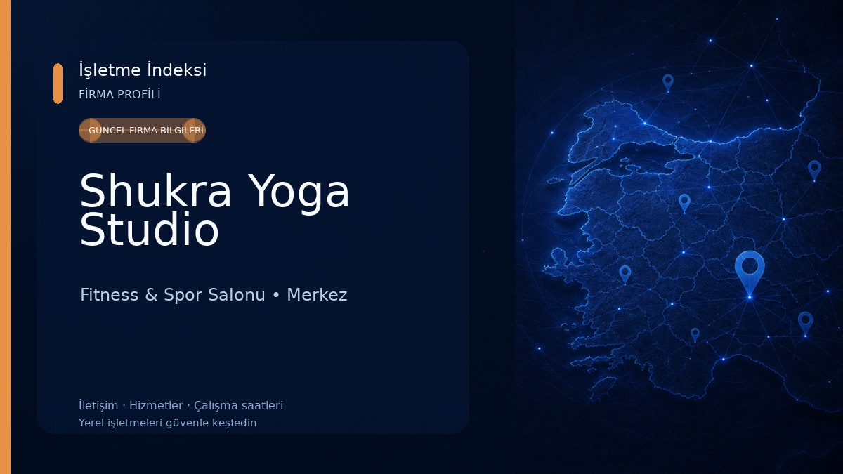 Shukra Yoga Studio Fitness & Spor Salonu