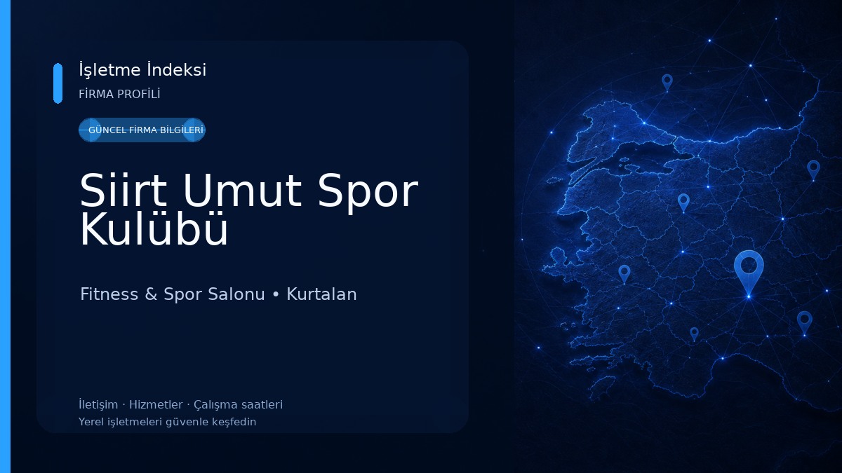 Siirt Umut Spor Kulübü Fitness & Spor Salonu