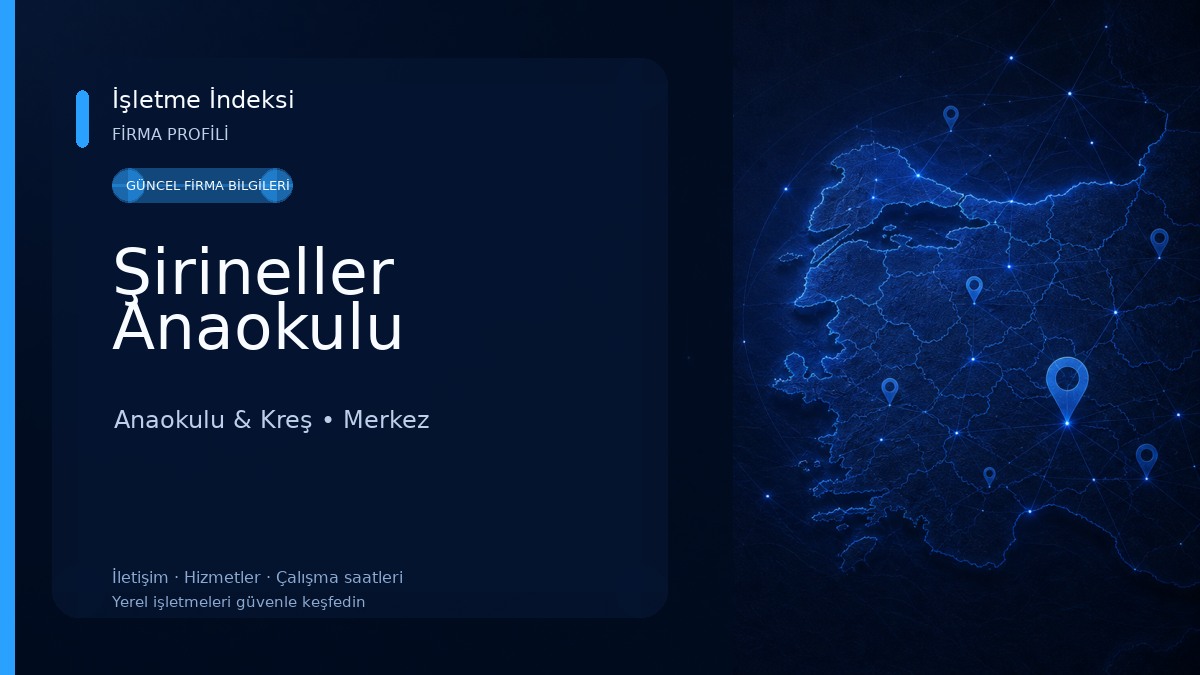 Şirineller Anaokulu Anaokulu & Kreş