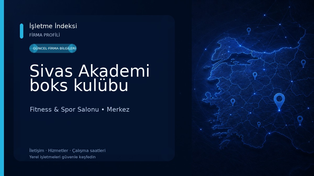 Sivas Akademi boks kulübu Fitness & Spor Salonu