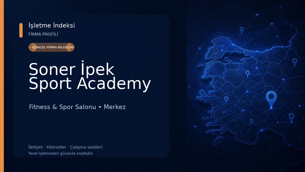 Soner İpek Sport Academy Fitness & Spor Salonu