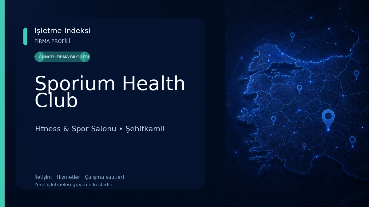 Sporium Health Club Fitness & Spor Salonu