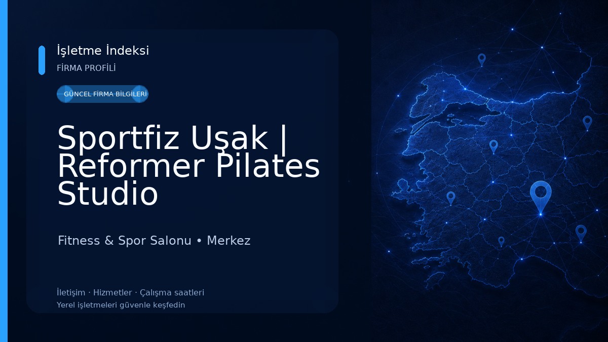 Sportfiz Uşak | Reformer Pilates Studio Fitness & Spor Salonu