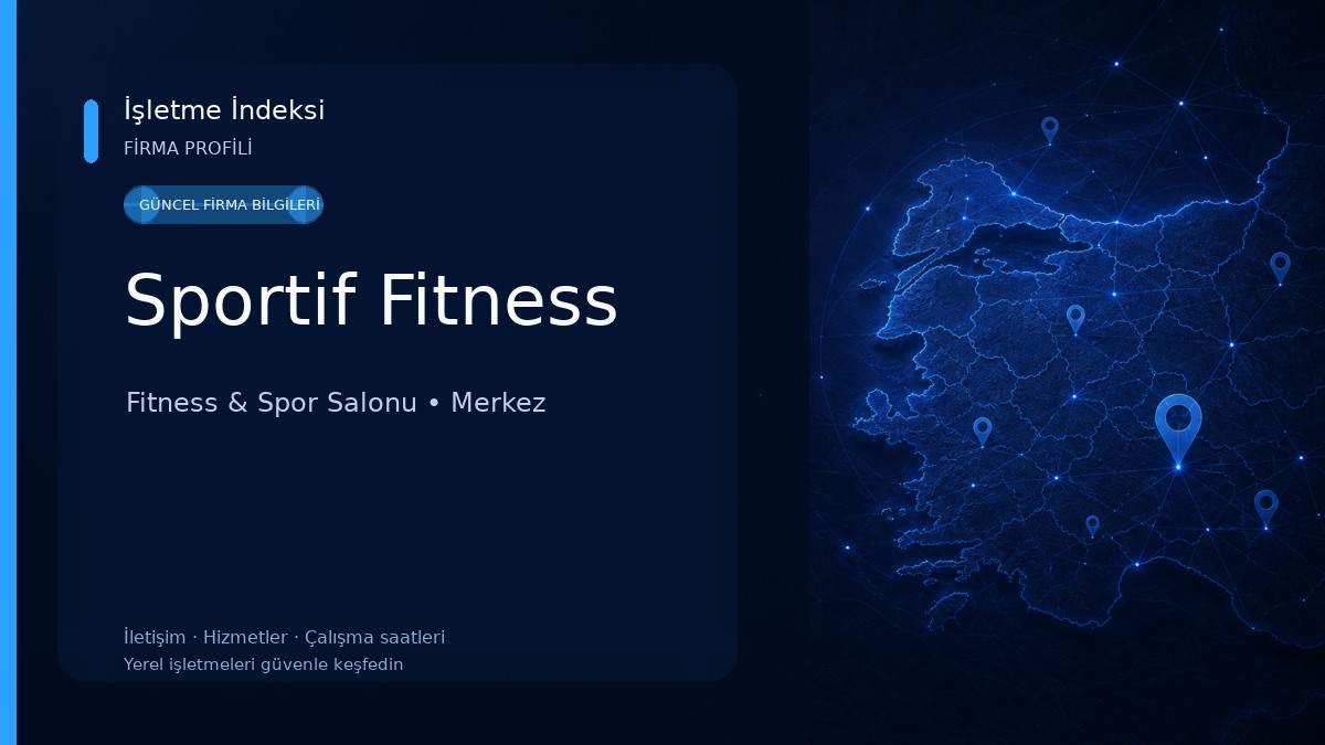 Sportif Fitness Fitness & Spor Salonu