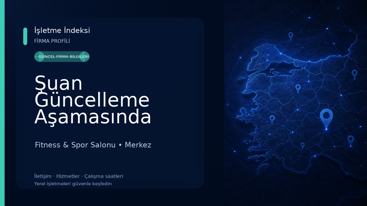 Şuan Güncelleme Aşamasında Fitness & Spor Salonu