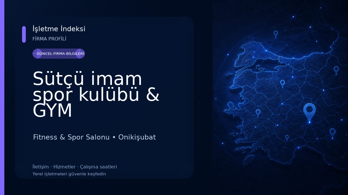 Sütçü imam spor kulübü & GYM Fitness & Spor Salonu