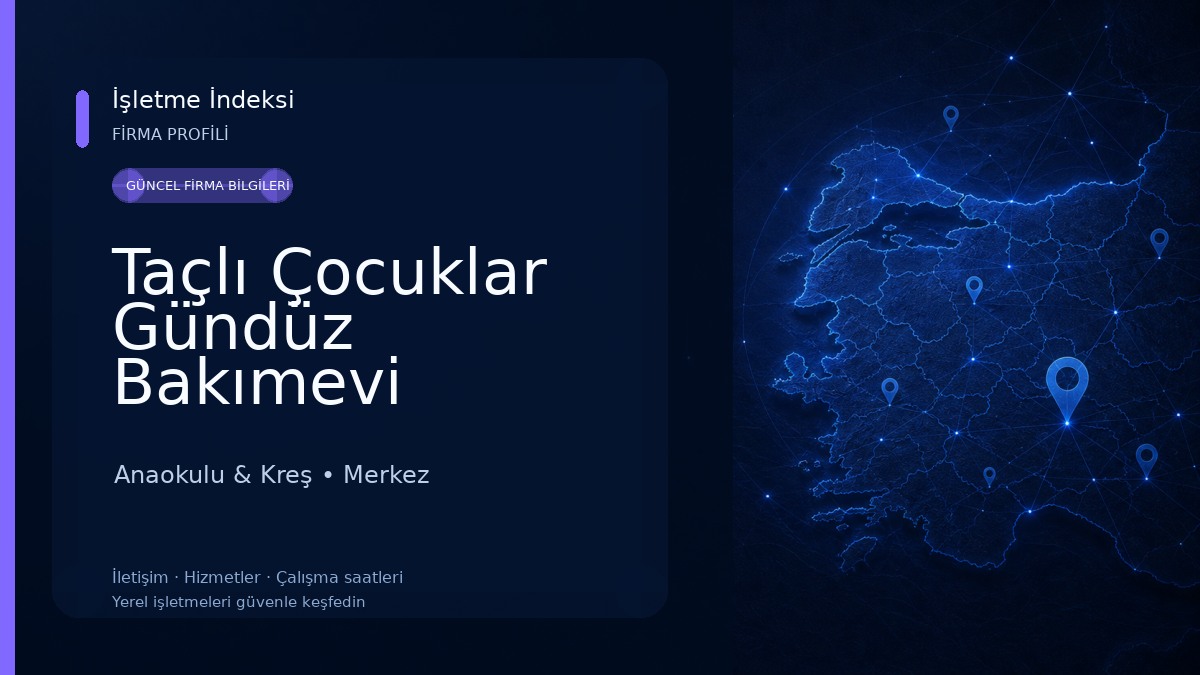 Taçlı Çocuklar Gündüz Bakımevi Anaokulu & Kreş