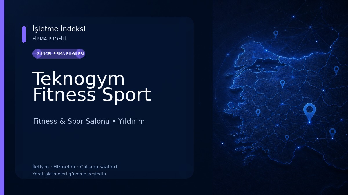 Teknogym Fitness Sport Fitness & Spor Salonu