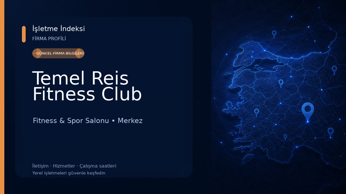 Temel Reis Fitness Club Fitness & Spor Salonu
