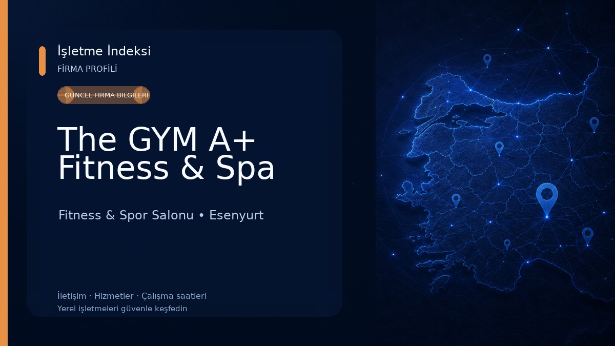 The GYM A+ Fitness & Spa Fitness & Spor Salonu