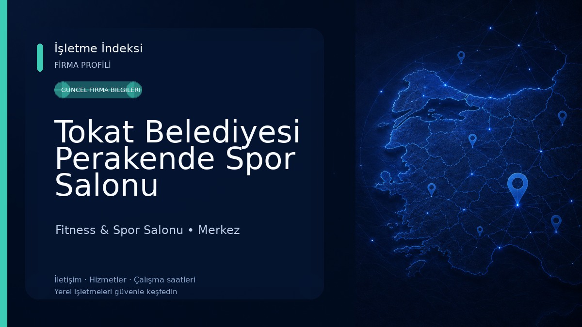 Tokat Belediyesi Perakende Spor Salonu Fitness & Spor Salonu