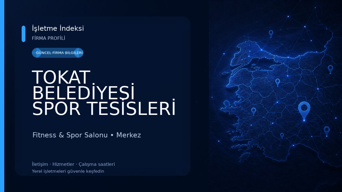 TOKAT BELEDİYESİ SPOR TESİSLERİ Fitness & Spor Salonu