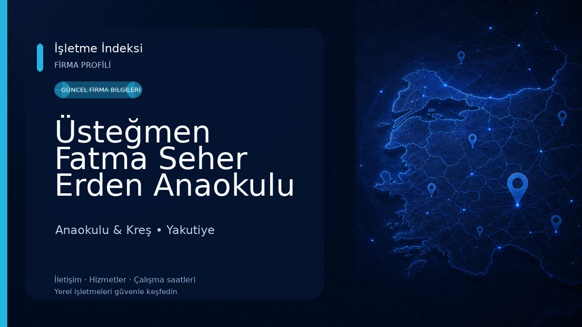 Üsteğmen Fatma Seher Erden Anaokulu
