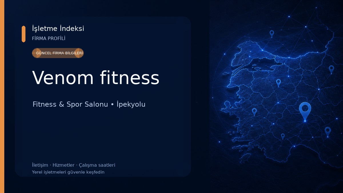Venom fitness Fitness & Spor Salonu