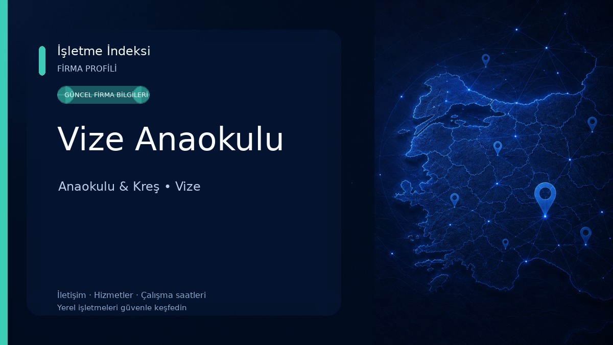 Vize Anaokulu 