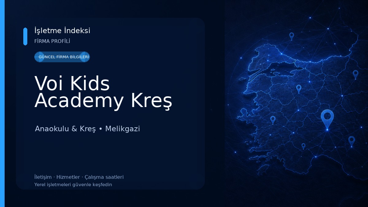 Voi Kids Academy Kreş Anaokulu & Kreş