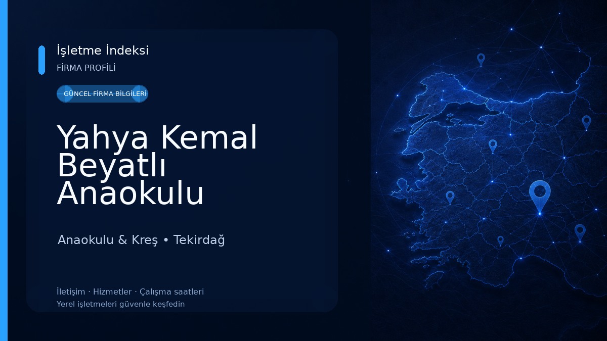 Yahya Kemal Beyatlı Anaokulu Anaokulu & Kreş