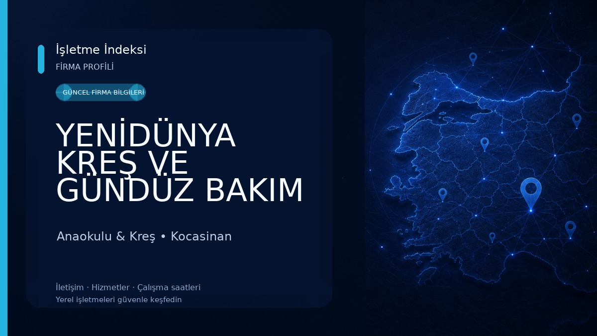 YENİDÜNYA KREŞ VE GÜNDÜZ BAKIM EVİ Anaokulu & Kreş