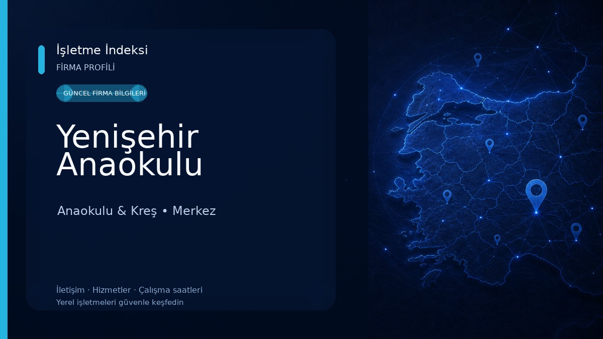 Yenişehir Anaokulu Anaokulu & Kreş