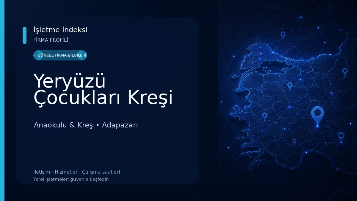 Yeryüzü Çocukları Kreşi Anaokulu & Kreş