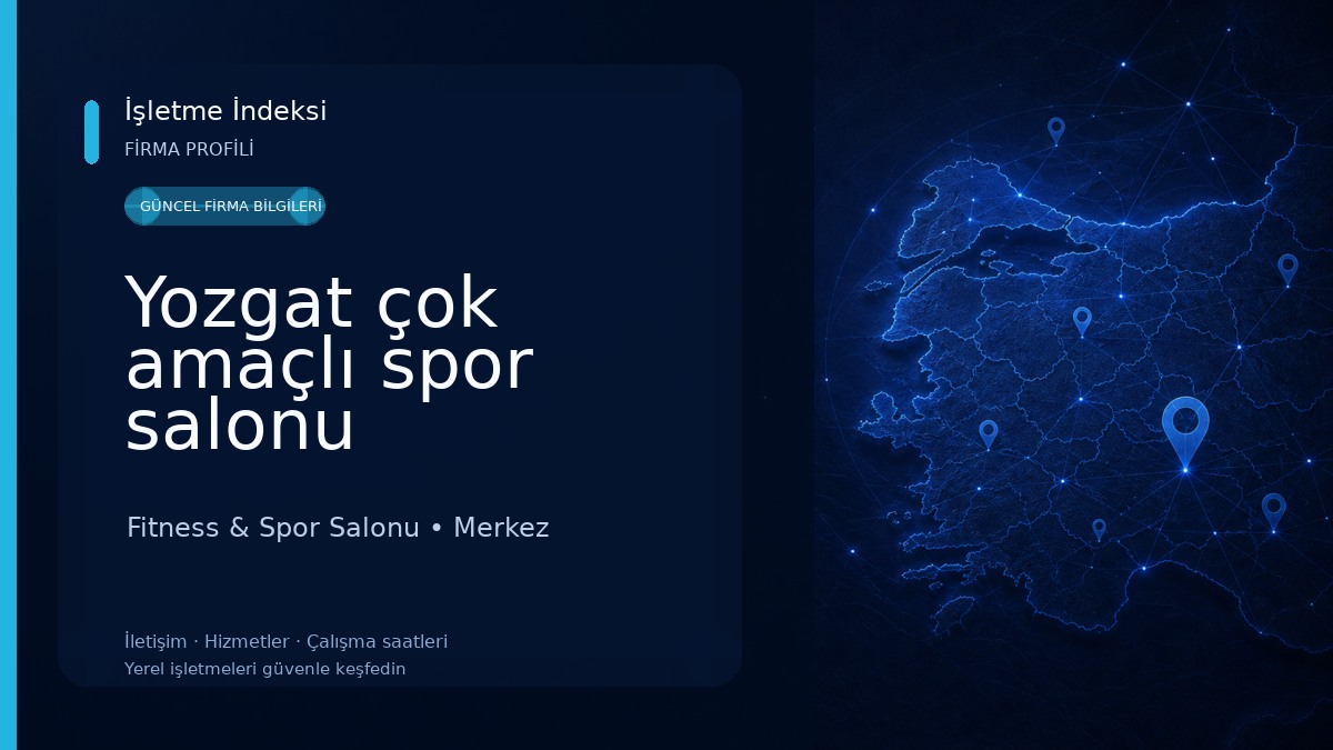 Yozgat çok amaçlı spor salonu 