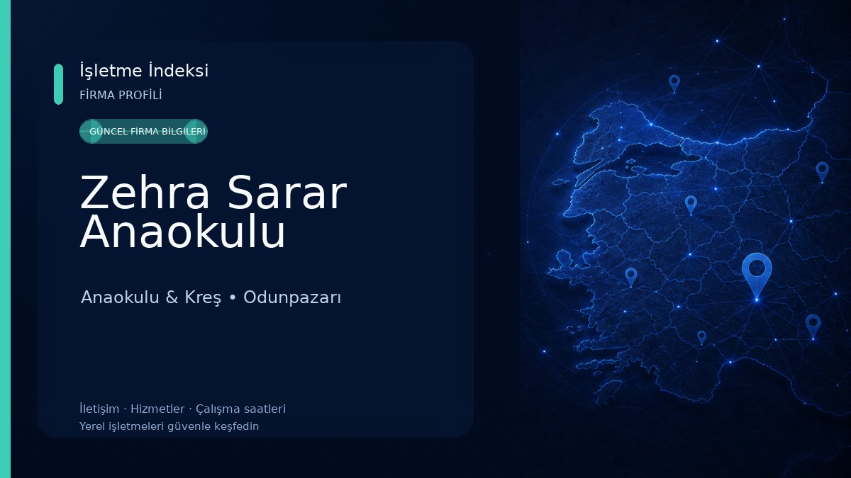 Zehra Sarar Anaokulu Anaokulu & Kreş
