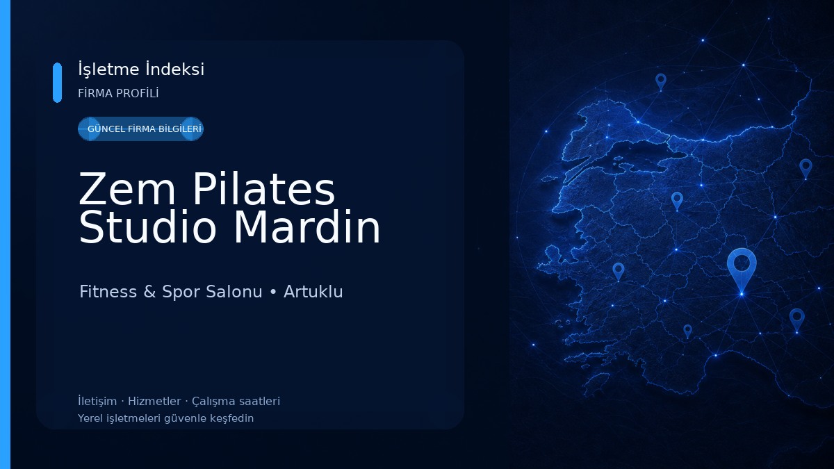 Zem Pilates Studio Mardin 