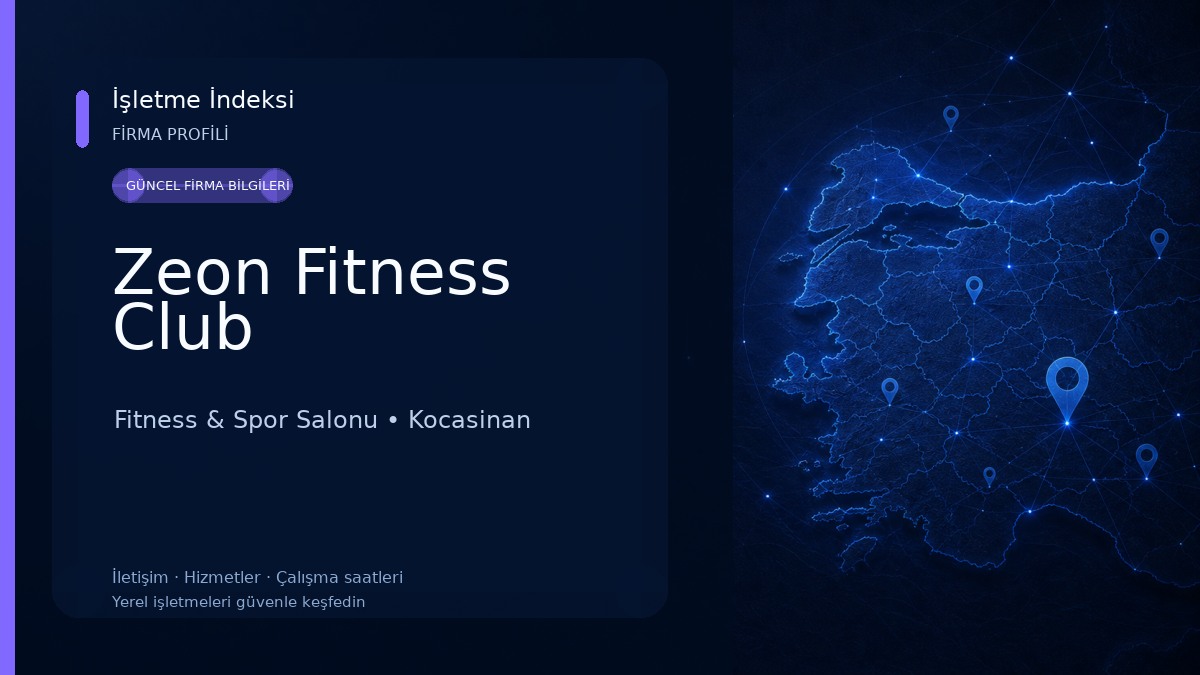 Zeon Fitness Club Fitness & Spor Salonu
