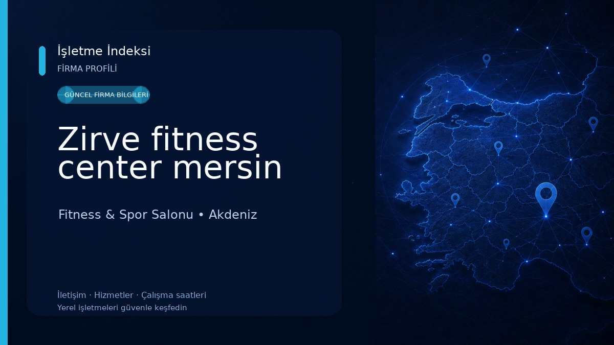 Zirve fitness center mersin Fitness & Spor Salonu