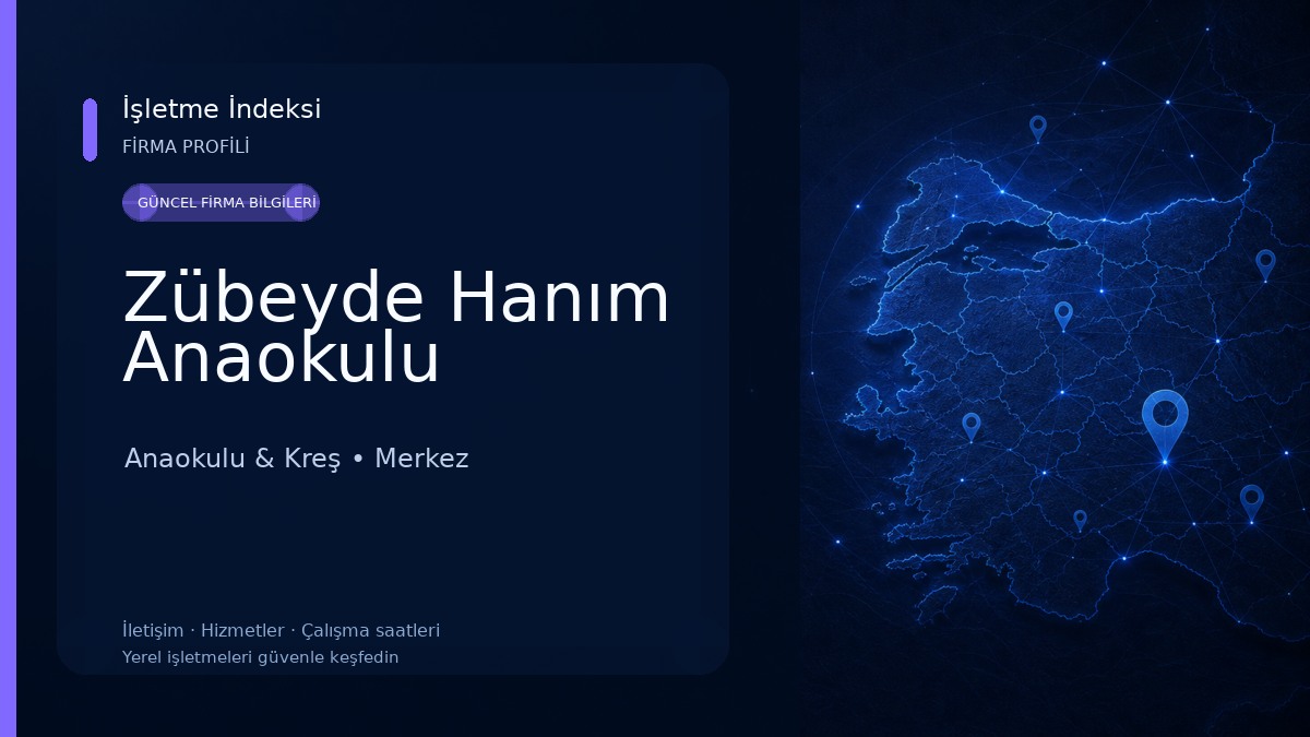 Zübeyde Hanım Anaokulu
